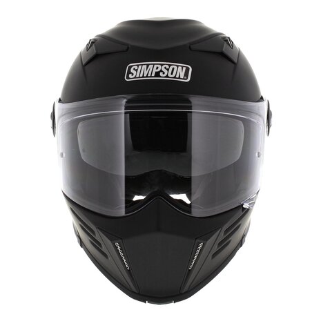 Simpson Darksome Modular Motorcycle Helmet matt black