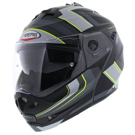 Caberg Systeemhelm Duke II Tour Matt Black yellow