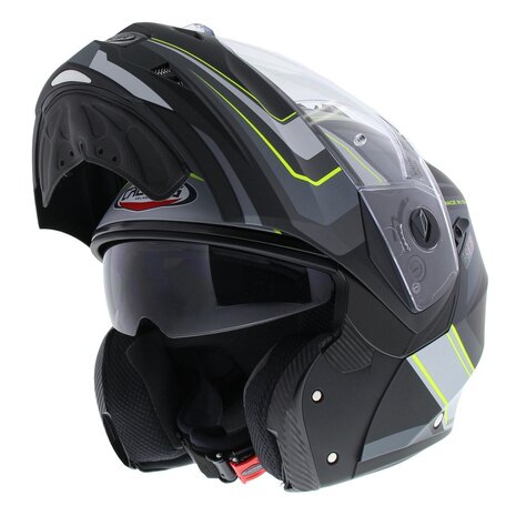 Caberg Systeemhelm Duke II Tour Matt Black yellow