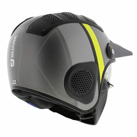 Shark X-Drak Trial Helmet Terrence matt anthracite yellow AAY