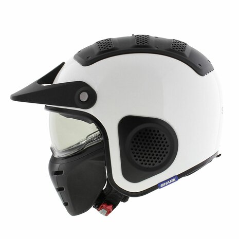 Shark X-Drak helmet blank gloss white WHU