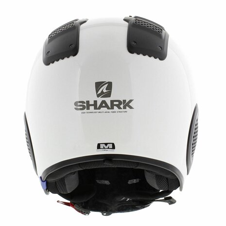 Shark X-Drak helmet blank gloss white WHU