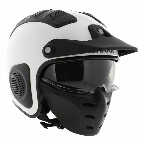 Shark X-Drak helmet blank gloss white WHU