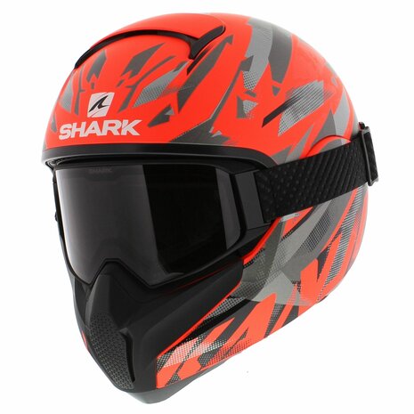 Shark Vancore 2 Kanhji matt black fluo orange