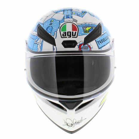 AGV K1 S helmet Rossi Winter Test 2017