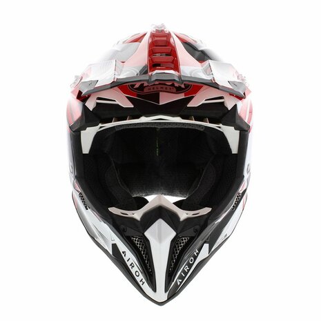 Airoh Aviator 3 AMS² League gloss red white black