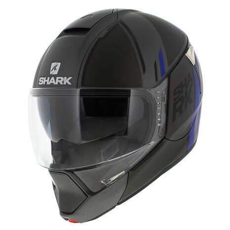 Shark Evojet Helmet Vyda matt blue anthracite AKB