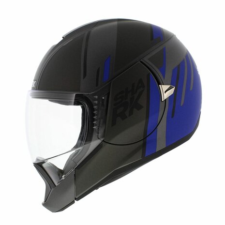 Shark Evojet Helmet Vyda matt blue anthracite AKB