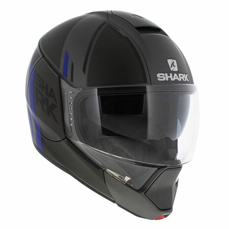 Shark Evojet Helmet Vyda matt blue anthracite AKB