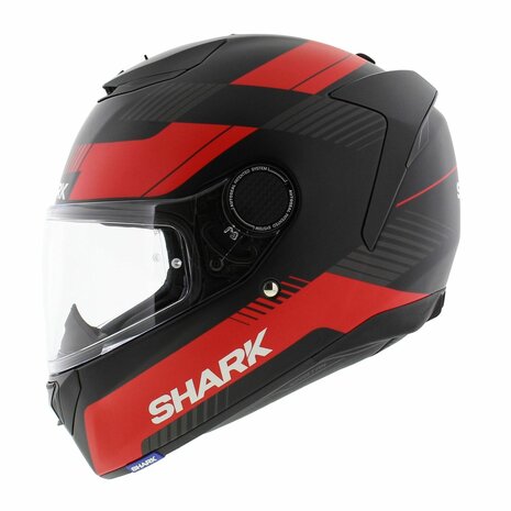 Shark Helmet Spartan 1.2 Strad matt black red anthracite grey