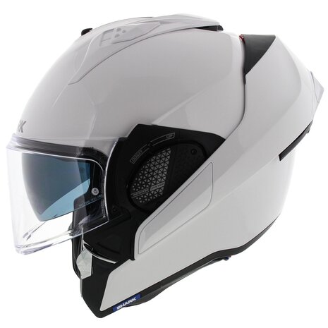 Shark EVO-GT Modular Helmet Blank Gloss White