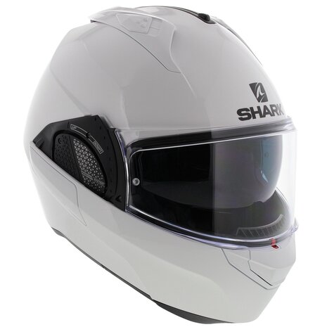 Shark EVO-GT Modular Helmet Blank Gloss White