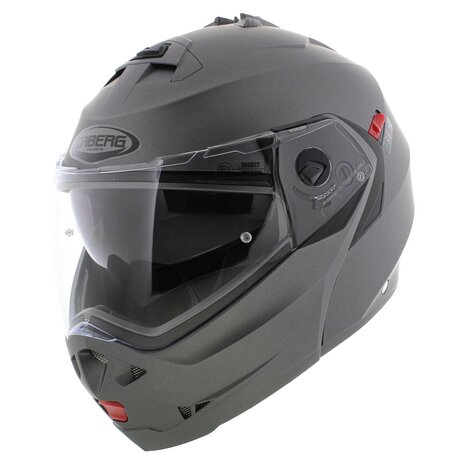 Caberg Duke X Matt Titanium Grey - Modular Motorcycle Helmet