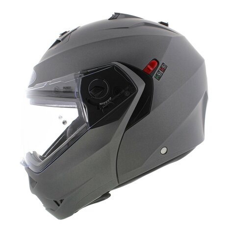 Caberg Duke X Matt Titanium Grey - Modular Motorcycle Helmet