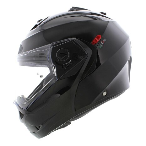 Caberg Duke X Smart Gloss Black - Modular Motorcycle Helmet