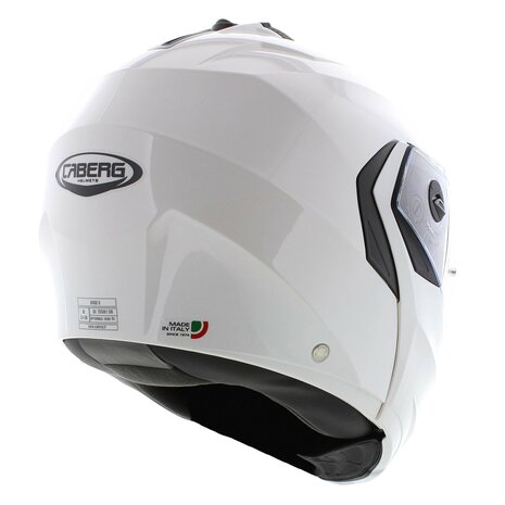 Caberg Duke X Gloss White Modular Motorcycle Helmet