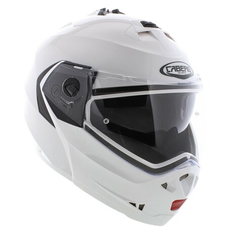 Caberg Duke X Gloss White Modular Motorcycle Helmet