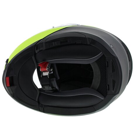 AGV Tourmodular helmet Balance matt black yellow fluo grey