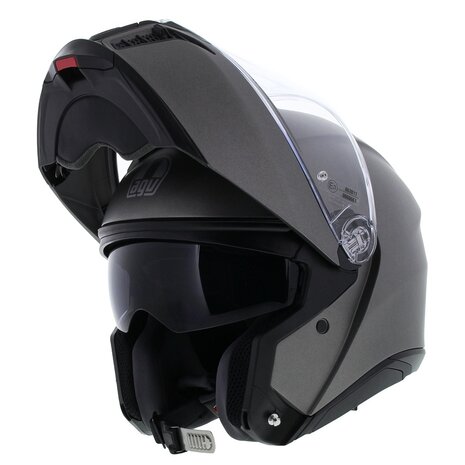 AGV Tourmodular helmet Luna grey matt