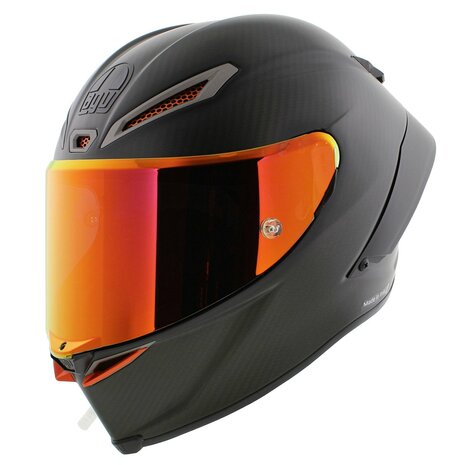 AGV Pista GP RR Electrum Mono Matt Black Carbon Red (2206)