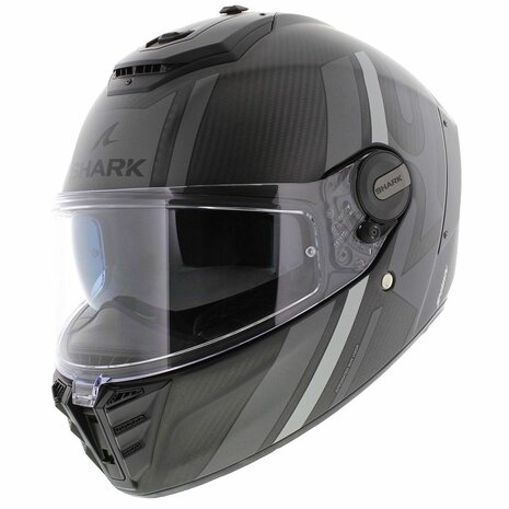 Shark Spartan RS carbon Shawn matt anthracite black