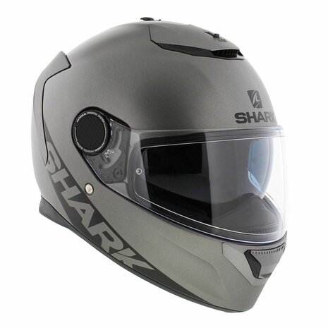 Shark Helmet Spartan 1.2 blank matt anthracite grey