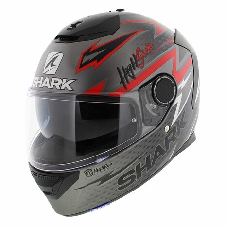 Shark Spartan 1.2 Adrian Parassol matt anthracite grey red