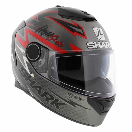 Shark Spartan 1.2 Adrian Parassol matt anthracite grey red