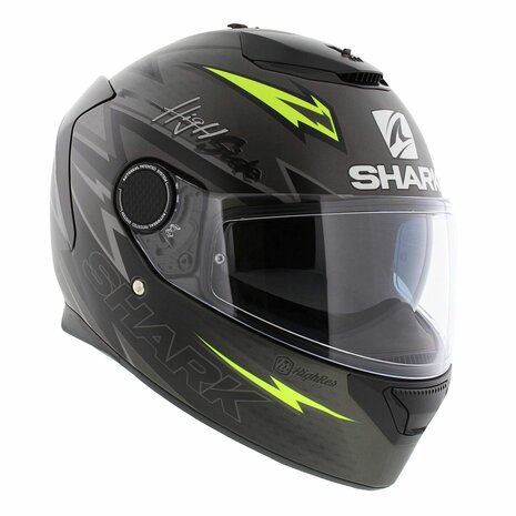 Shark Spartan 1.2 Adrian Parassol matt anthracite grey black yellow