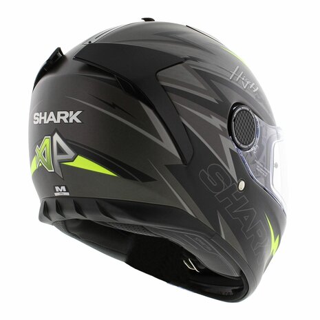 Shark Spartan 1.2 Adrian Parassol matt anthracite grey black yellow