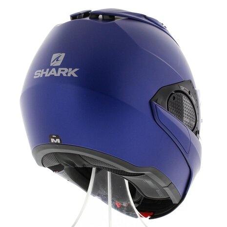 Shark EVO-GT Modular Helmet Blank blue matt B06