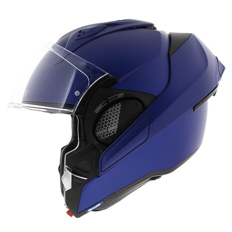 Shark EVO-GT Modular Helmet Blank blue matt B06