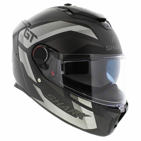 Shark Spartan GT Pro Carbon Ritmo matt black silver