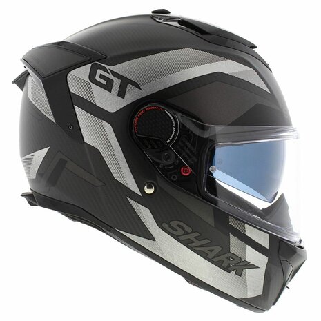 Shark Spartan GT Pro Carbon Ritmo matt black silver