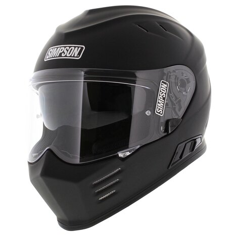 Simpson Venom Motorcycle Helmet matt black