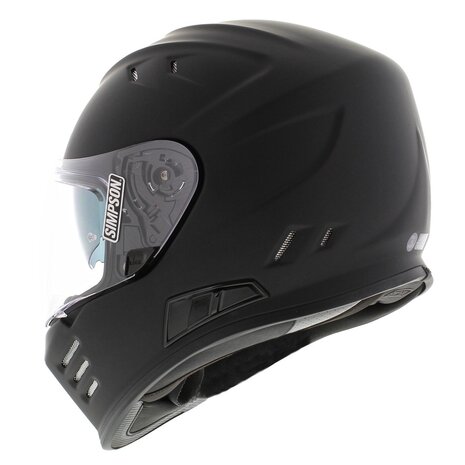 Simpson Venom Motorcycle Helmet matt black