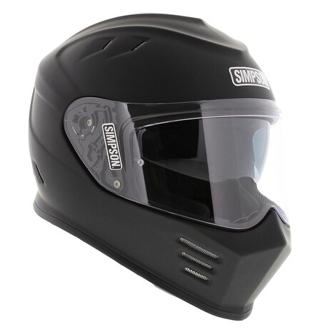 Simpson Venom Motorcycle Helmet matt black