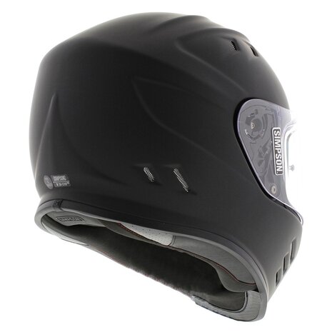 Simpson Venom Motorcycle Helmet matt black