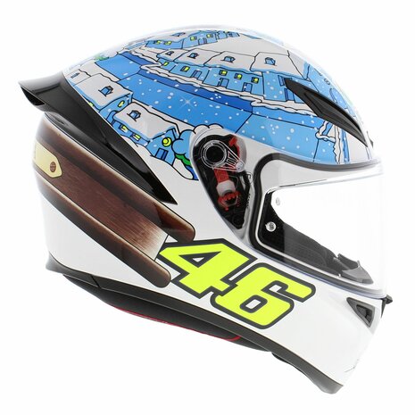 AGV K1 S helmet Rossi Winter Test 2017