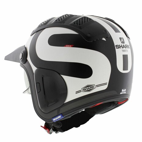 Shark X-Drak 2 Trial Helmet Thrust-R matt black white anthracite