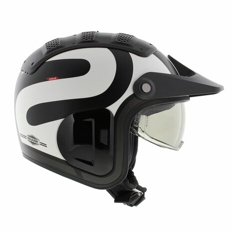 Shark X-Drak 2 Trial Helmet Thrust-R matt black white anthracite