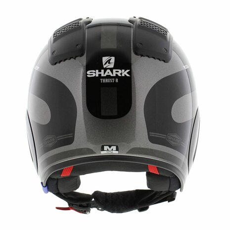 Shark X-Drak 2 Trial Helmet Thrust-R gloss anthracite black grey AKA