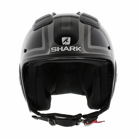 Shark X-Drak 2 Trial Helmet Thrust-R gloss anthracite black grey AKA