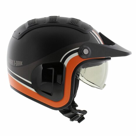 Shark X-Drak 2 Trial Helmet Hister matt black anthracite orange KAO