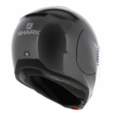 Shark Evojet Helmet Dual gloss black anthracite AKA