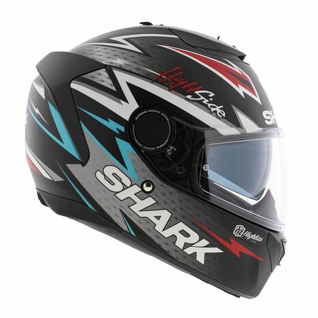 Shark Spartan 1.2 Adrian Parassol matt black silver red