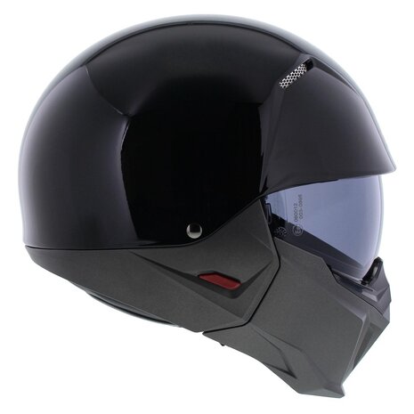 HJC I20 Streetfighter helmet pearl black semi flat titanium