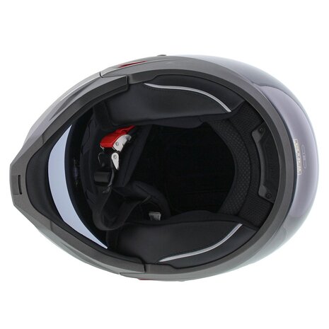 HJC I20 Streetfighter helmet pearl black semi flat titanium