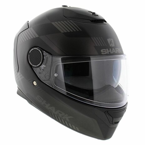 Shark Helmet Spartan 1.2 Strad matt black anthracite silver grey