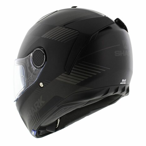 Shark Helmet Spartan 1.2 Strad matt black anthracite silver grey